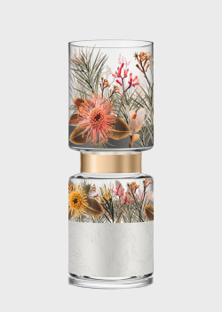 Декоративна ваза з квітковим малюнком Goebel Vola Flory 40см, фото