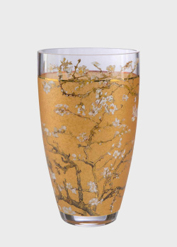 Настольная ваза Goebel Artis Orbis Vincent van Gogh Almond Tree Gold 25см, фото