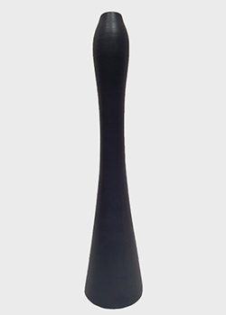 Керамическая ваза Rina Menardi Pasce 54см черного цвета, фото