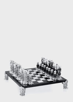 Шахматы Linea Argenti Barocco 38,5х38,5см с мраморной доской, фото