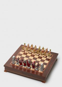 Шахматные фигуры маленького размера Nigri Scacchi Александр Македонский, фото