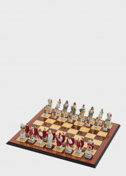 Шахматные фигуры Nigri Scacchi Римляне и египтяне среднего размера, фото