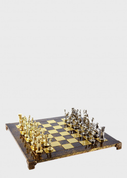 Шахматы Manopoulos Греко-римские коричневого цвета, фото