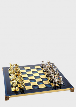 Шахматы Manopoulos Геркулес синего цвета, фото