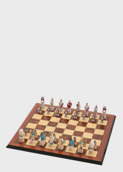 Шахові фігури Nigri Scacchi Римляни та Єгиптяни з 32 предметів, фото