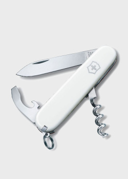 Складной швейцарский нож Victorinox Waiter белого цвета на 9 функций, фото