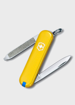Швейцарский складной нож желтого цвета Victorinox Escort 6 функций, фото