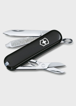 Складной нож черного цвета Victorinox Classic Sd 7 функций, фото