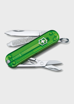 Складной нож Victorinox Classic Sd Colors Green Tea 7 функций, фото