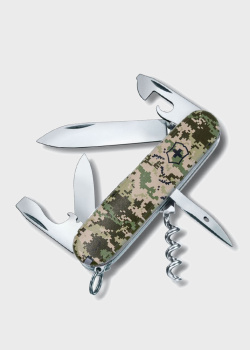 Нож складной Victorinox Spartan Army Пиксель 12 функций, фото