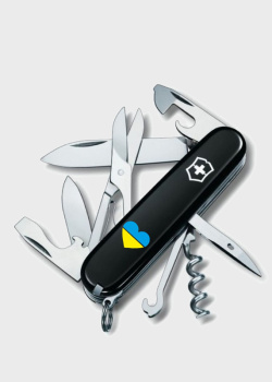 Складной нож Victorinox Climber Ukraine Сердце 14 функций, фото