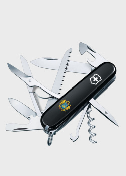 Складной нож Victorinox Huntsman Ukraine Большой Герб Украины 15 функций, фото