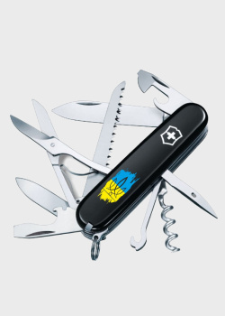 Складной нож Victorinox Huntsman Ukraine Трезубец Фигурный 15 функций, фото
