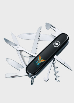 Складной нож Victorinox Huntsman Ukraine Ангел ВСУ 15 функций, фото