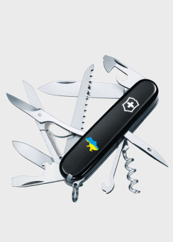Складной нож Victorinox Huntsman Ukraine Карта Украины 15 функций, фото