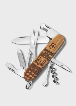 Складной нож Victorinox Сompanion Wood Swiss Spirit Limited Edition 13 функций, фото
