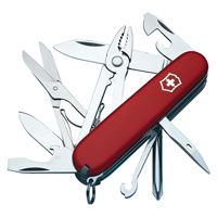 Нож Victorinox Deluxe Tinker красный (17 предметов), фото