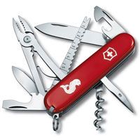 Нож Victorinox Fisherman красный (17 предметов), фото