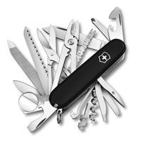 Нож Victorinox SwissChamp черный (33 предмета), фото