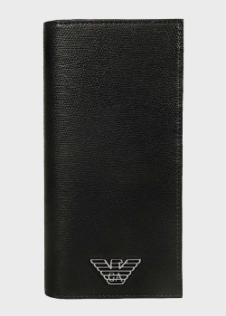 Прямокутний гаманець Emporio Armani із фірмовим орлом, фото