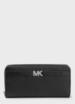 Чоловічий гаманець Michael Kors із брендовим декором, фото