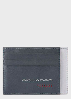 Синя кредитниця Piquadro Urban із RFID захистом, фото