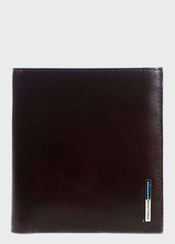 Портмоне Piquadro Bl Square з відділенням для 9 кредитних карток у коричневому кольорі, фото