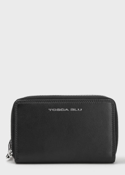 Черный кошелек Tosca Blu на два отделения, фото