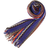 Кольоровий шарф Missoni з візерунком, фото