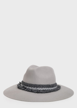 Широкополий капелюх Emporio Armani з вовняної тканини, фото