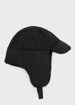 Черная шапка Karl Lagerfeld с козырьком, фото