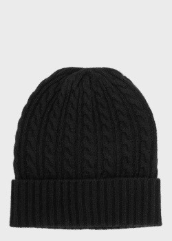 Кашемірова шапка Max Mara Weekend Neutro чорного кольору, фото