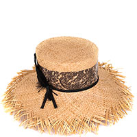 Шляпа Shapelie Рейна с декором черного цвета, фото