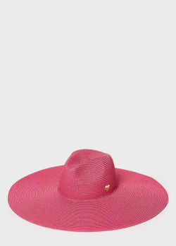 Широкополий капелюх Twin-Set рожевого кольору, фото