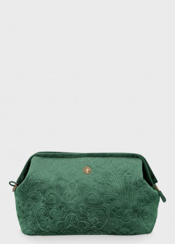 Косметичка Pip Studio Purse Extra Large Velvet Quilted Green, фото