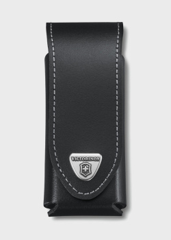 Чорний шкіряний чохол Victorinox для мультитулів SwissTool Spirit Plus, фото