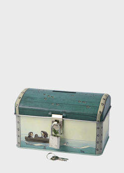 Металева скарбничка у вигляді скрині Goebel Anouk Treasure Hunt 13х8,5х8см, фото