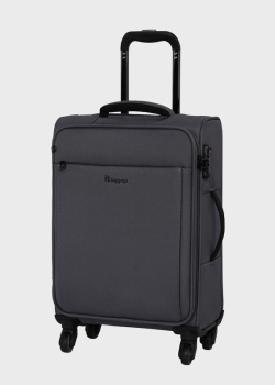 Чемодан на 4-х колесах IT Luggage Accentuate Steel Gray 36x55x21см, фото