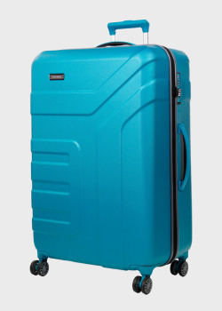 Чемодан большого размера Travelite Vector Turquoise 51x77x28см, фото