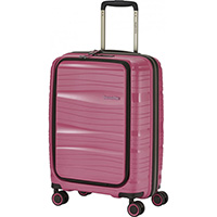 Чемодан с отделением для ноутбука 39x55x23см Travelite Motion розового цвета, фото