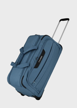 Дорожная сумка на 2-х колесах Travelite Skaii Blue 65x31x30см, фото