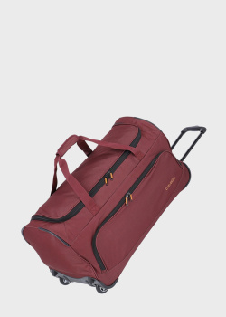Дорожная сумка на 2-х колесах Travelite Basics Fresh Bordeaux 71x36x35см, фото