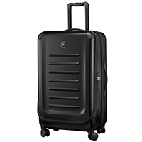 Велика чорна валіза 78х48х32-43см Victorinox Spectra 2.0 Expandable на блискавці, фото