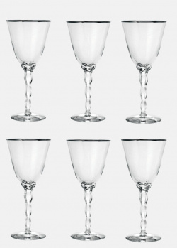 Набор бокалов Christofle Kawali Platine для вина 6шт, фото