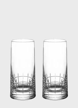 Набор из 2-х хрустальных стаканов Christofle Graphik 270мл, фото