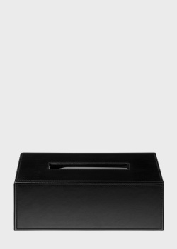 Серветниця чорного кольору Decor Walther Brownie 8х24х12см, фото
