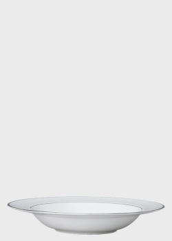Супова тарілка Noritake Sarah Platinum 21,4см, фото