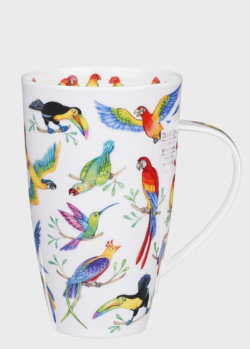 Чашка Dunoon Henley с попугаями, фото