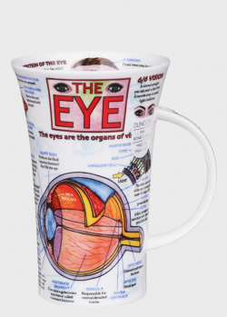 Чашка Dunoon Glencoe с принтом в виде глаза, фото