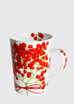 Чашка з кістяної порцеляни Taitu Fil Rouge Bacche 460мл, фото